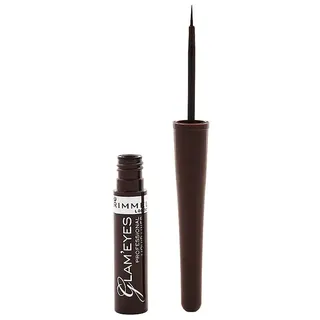 Rimmel London Rimmel Glam' Eyes Flüssige Eyeliner Farbton 002 Brown Velvet 3,5 ml