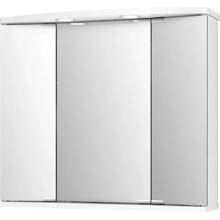 Jokey Spiegelschrank Funa 68 cm x 60 cm Weiß Hochglanz
