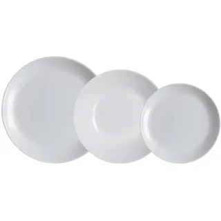 Luminarc 736649 18-teiliges Arc Diwali Tafelservice, Opal