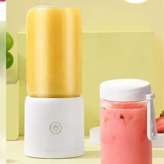 Portable 380 ml Babyfood- und Smoothie-Extractor, kleine USB-ladbare Mini-Spinner, multifunktionale Extraktor, abnehmbarer elektrischer Babyfood- und Smoothie-Extractor - Weiß