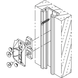 hawa sliding solutions Beschlägesatz HAWA-Junior 80/GP