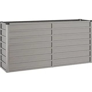 vidaXL Hochbeet Rostig 160x40x77 cm Cortenstahl - Braun