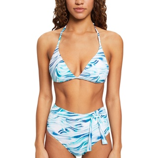 ESPRIT Damen Ombre Beach Rcspad.triangle Bikini, Ink 3, 38