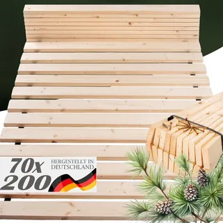 TUGA-Holztech Rollrost 70 x 200 cm aus Fichte, stabil bis 300 kg