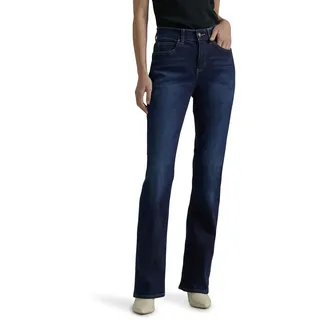 Lee Damen Petite Ultra Lux Comfort with Flex Motion Bootcut Jeans, Hauptnervenkitzel, 48 Zierlich