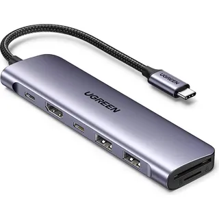 UGREEN USB-C Multifunction Adapter - Lila