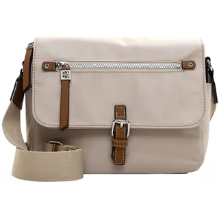 Umhängetasche EMILY & NOAH "Umhängetasche E&N Esther", Damen, Gr. B/H/T: 23cm x 20cm x 8cm 0, beige (beige 400), Polyester, Taschen Umhängetasche