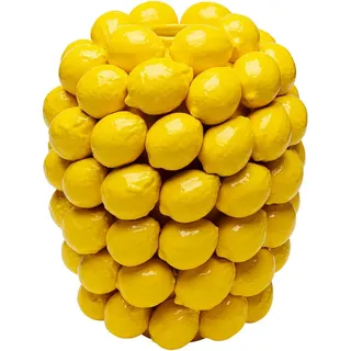 Kare Design Vase Lemon Juice gelb