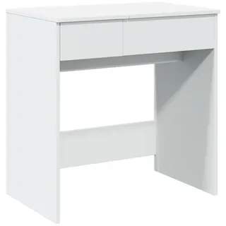 vidaXL Schminktisch mit Spiegel Weiß 73x46,5x120 cm
