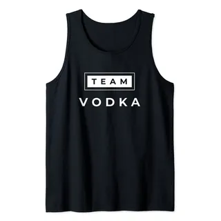 Team Vodka | Alkohol Wodka Schnaps | Lustiges Russland Tank Top
