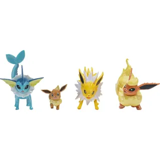 Jazwares Multipack Evolution Evoli Blitza Aquana Flamara