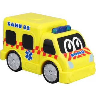 Bburago BB Junior – Emergency Sound & Light – Pack mit 3 Feuerwehrfahrzeugen/Polizei/Krankenwagen – Neu 2024