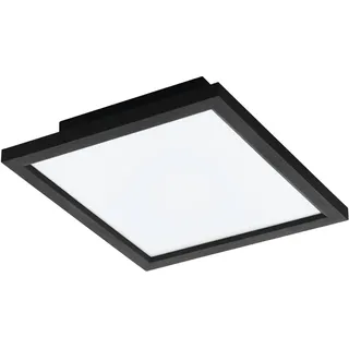 Eglo LED-Deckenleuchte Zigbee Salobrena-Z Eckig Weiß Schwarz 15,3 W
