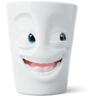 Fiftyeight Henkelbecher WITZIG 0,35 l Weiß