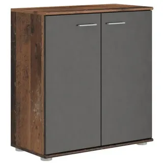 masseno Michele 71 x 75 x 35 cm Braun / Hellgrau