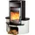 Avenso GT ECOplus 8 kW Stahl Schwarz/Korpus Keramik