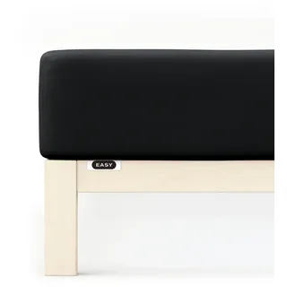 Schlafgut Spannbettlaken »EASY Jersey Elasthan« MADE IN GREEN by OEKO-TEX®, schwarz