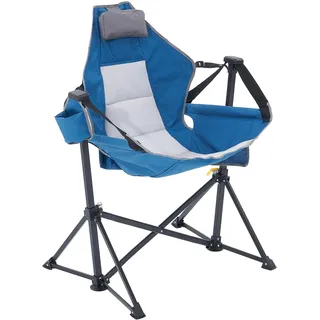 Vevor Campingstuhl Liegender Blau