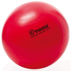 Togu Gymnastikball Powerball Premium ABS (Berstsicher), rot, 45 cm