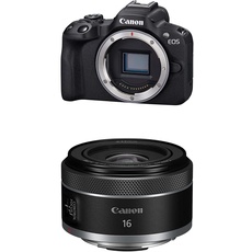 Canon R50 Systemkamera - Spiegellose Kamera + RF 16 mm F2.8 Objektiv