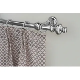 GARESA Vorhangstange Andrea 1-läufig Ø 20 mm 220 cm Grau