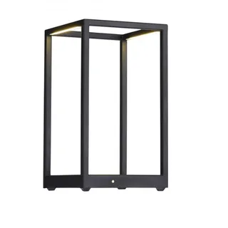 LED Tischlampe Büro dimmbar Touch Schwarz 26 cm 4 w Tischleuchte Wohnzimmer