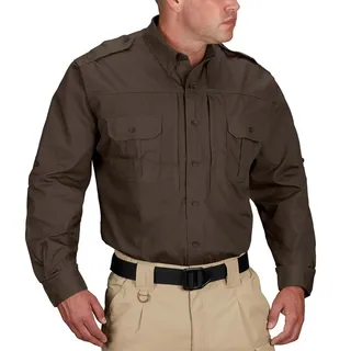 Propper Herren F53125 Taktisches Langarmhemd, Sheriff's Brown, 4XL