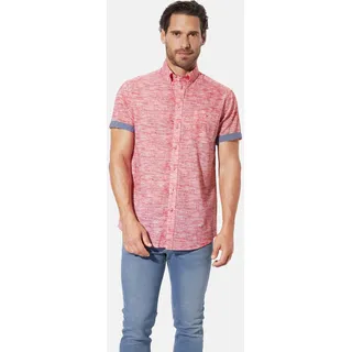 Babista Kurzarmhemd MILANZETTI Rot 4XL