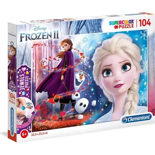 clementoni 20164 - 104 Teile Jewels Puzzle - Disney Frozen 2 / Die Eiskönigin 2