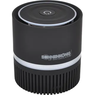 Sonnenkönig Luftreiniger »Office New York, bis 18m2, entfernt bis 90% der Batterien aus der Luft« abwaschbarer Grobfilter, Hepa Filter, 4.29 Mio Ionen / cm3, sehr leise, schwarz