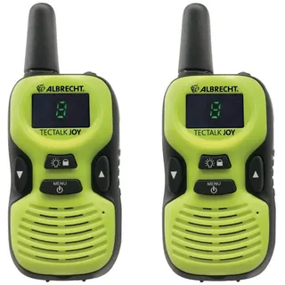 Albrecht Tectalk Joy Paar (0.50 km), Walkie-Talkie, Schwarz, Gelb