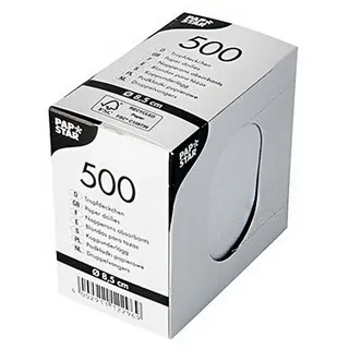 Papstar Tropfdeckchen Ø 8,5 cm, 500 St.