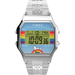 Timex Unisex Digital Armbanduhr Peanuts 80