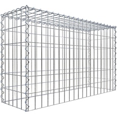 Bild Gabione, silbergrau, Maschenweite 5 x 10 cm