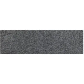 Salonloewe Fußmatte waschbar Schuhparkplatz Anthrazit 30 x 100 cm Eingangs-Matte Läufer schmal unifarben Sauberlaufmatte