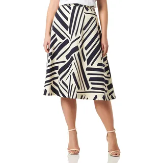 Damen Rock - Fashion - Midi Rock - Tellerrock - 100% Baumwolle