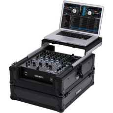 Reloop Premium Club Mixer Case MK2, handgefertigt aus robustem Holz und Aluminium, hochwertiges Case zum Transport von professionellen DJ Mischpulten und Equipment