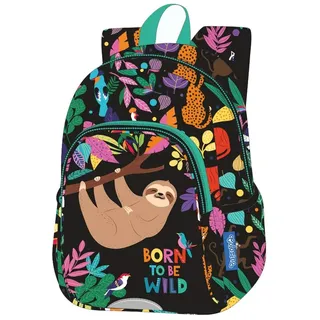 Colorino F049653, Schulrucksack CP TOBY WILDKID, Multicolor