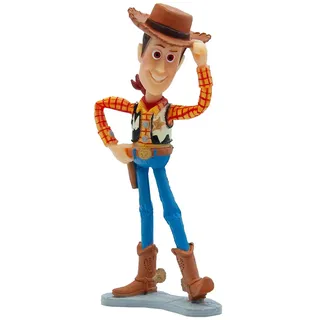 Bullyland 12761 - Spielfigur Cowboy Woody aus Disney Pixar Toy Story, ca. 10 cm, detailgetreu, ideal als kleines Geschenk für Kinder ab 3 Jahren