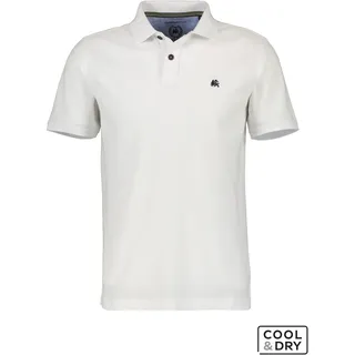 Lerros Poloshirt »LERROS Klassischer Polostyle in *Cool & Dry* Piquéqualität«, weiß