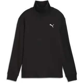 Puma High Neck Crew Sweatshirt Schwarz S