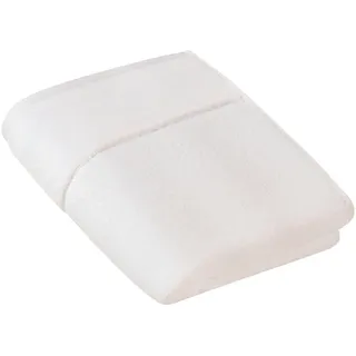 Vossen Handtuch , Weiß , Textil , Uni , 50x100 cm , Made in Austria, Oeko-Tex® Standard 100 , saugfähig, Aufhängeschlaufe, angenehm weich, hochwertige Qualität, Bordüre, schadstoffgeprüft , Heimtextilien, Badtextilien, Handtücher
