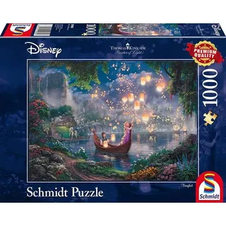 Schmidt Spiele Rapunzel 1000 Teile Puzzle Thomas Kinkade Disney, -
