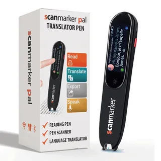 Scanmarker Pal – Stift Scanner, Übersetzungsstift & Lesestift mit Text-zu-Sprache | Übersetzer Stift für über 100 Sprachen | Scanstift für Schule, Reisen, Legasthenie & digitales Lernen