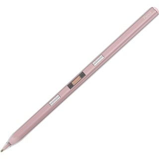 DAM Pencil Pen P10S magnetisch mit austauschbaren Spitzen, neigbar, Kupferkern mit Superleitung, transparentes Gehäuse, 16,5 x 1 x 1 cm, Farbe: Rosa