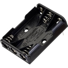Bild BH 431-1P Batteriehalter 3x Micro (AAA) Kontaktpole
