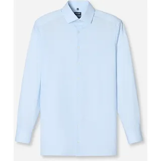 OLYMP Langarmhemd »24/Seven - Luxor« Climate Control, modern fit, Businesshemd, Global-Kentkragen, dehnbar, weiß