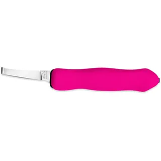 Friedr. Dick F.DICK Klauenmesser, Hufmesser EXPERT-GRIP 2K 2487 (rechts-kurz-schmal, extra scharfer Skalpell-Anschliff, 2K-Kunststoffgriff PINK) 62487500-76