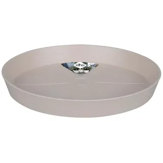 elho Loft Urban Untersetzer Rund 21 - Untersetzer für Außen & Zubehör - Ø 20.4 x H 2.9 cm - Grau/Warmes Grau