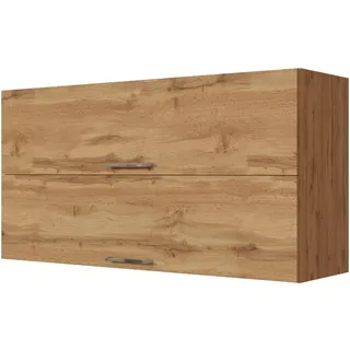 Held Hochschrank Eiche Wotan 110 x 57 x 34 cm Gelb